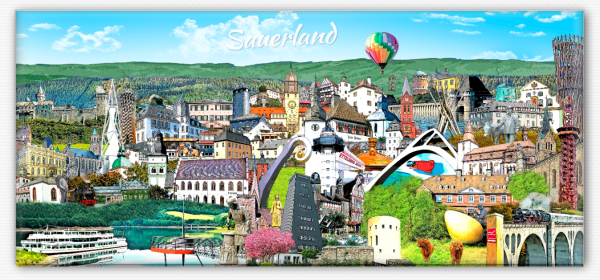 Magnet Sauerland Stadtcollage